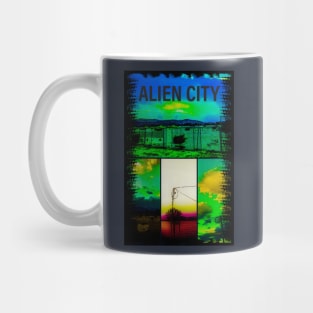 Alien City Desert View Mug